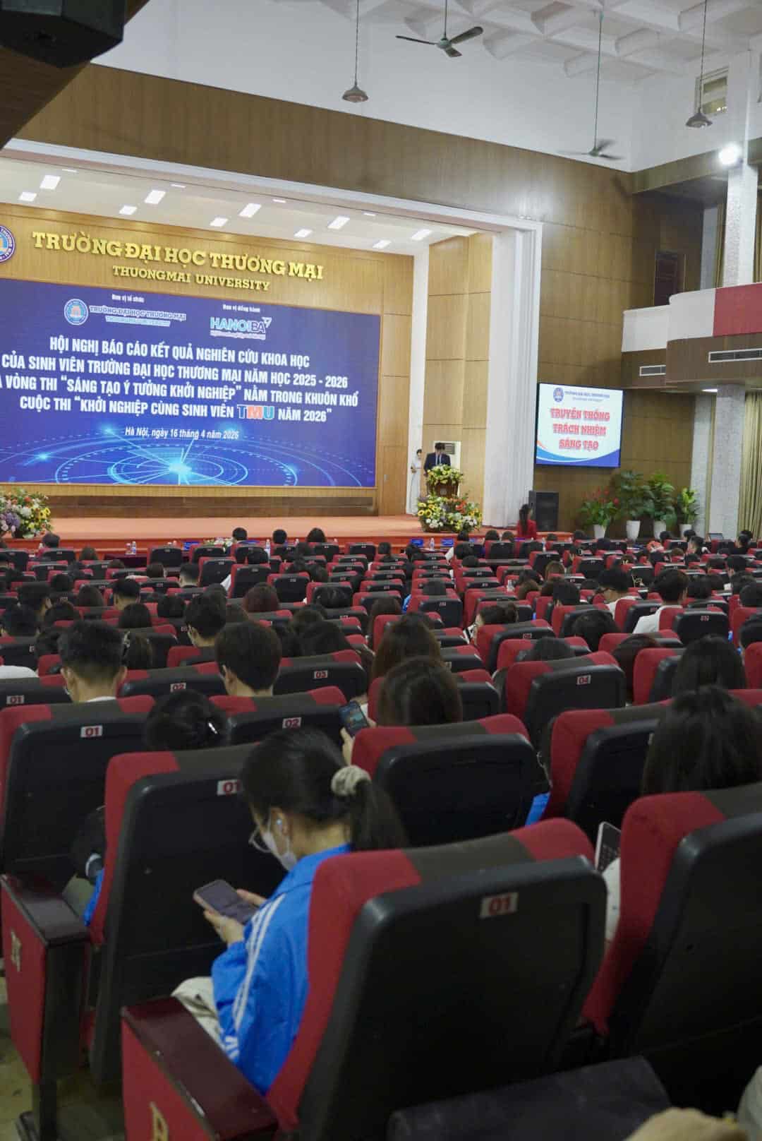 CHỦ TỊCH HĐQT ĐẶNG DUY TRUNG HIẾU THAM GIA CUỘC THI KHỞI NGHIỆP SINH VIÊN TMU 2026 - LAN TỎA TINH THẦN ĐỔI MỚI SÁNG TẠO