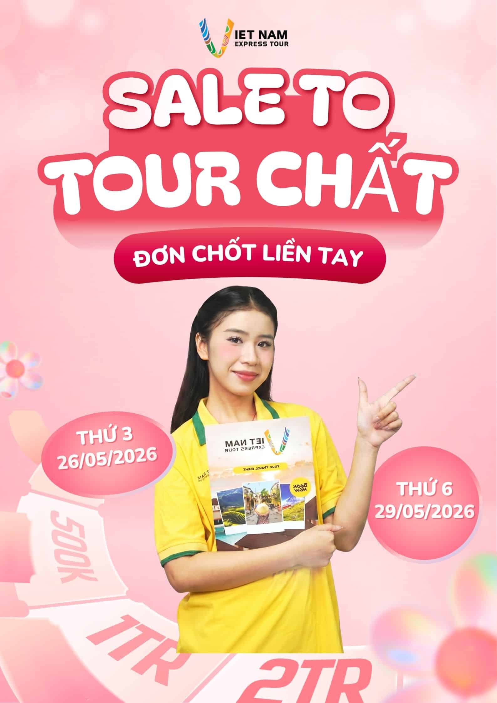 🔥 SALE TO - TOUR CHẤT 🔥