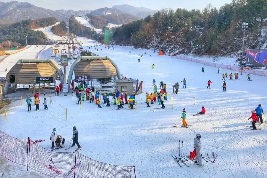 SEOUL- KHU TRƯỢT TUYẾT ELYSIAN GANGCHON