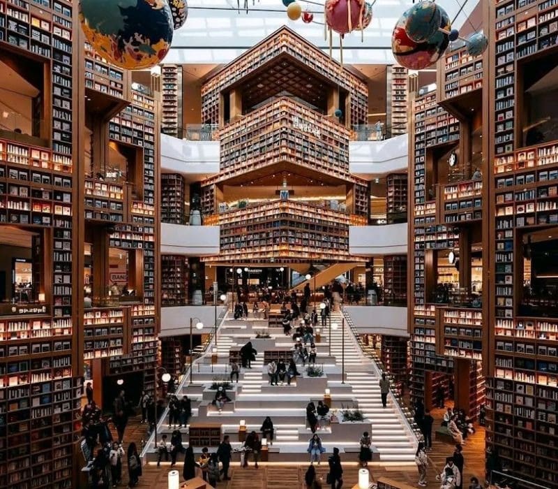 SEOUL- NAMI – THƯ VIỆN STARFIELD