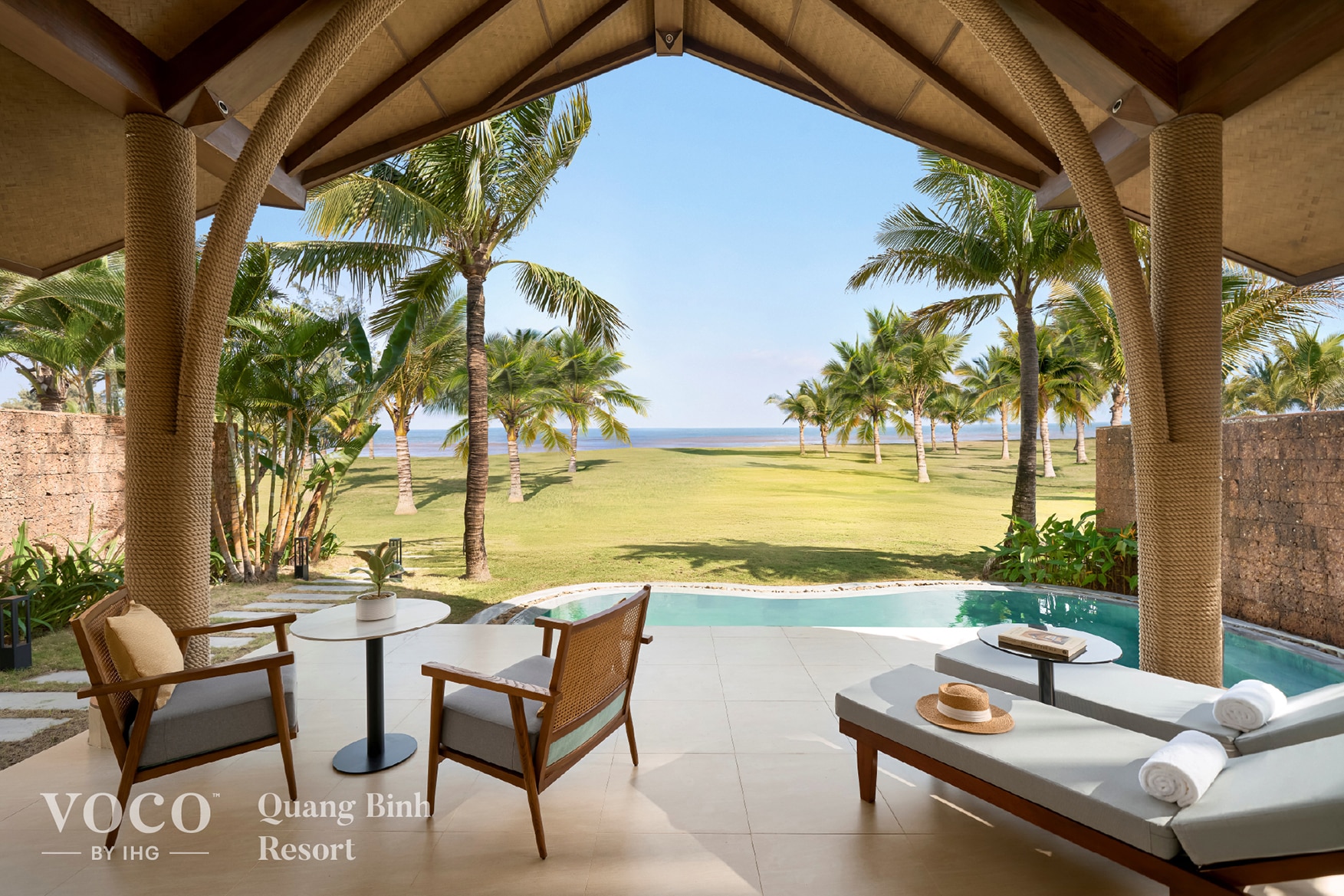 1 Bedroom Villa Beachfront Outdoor Private Pool #2