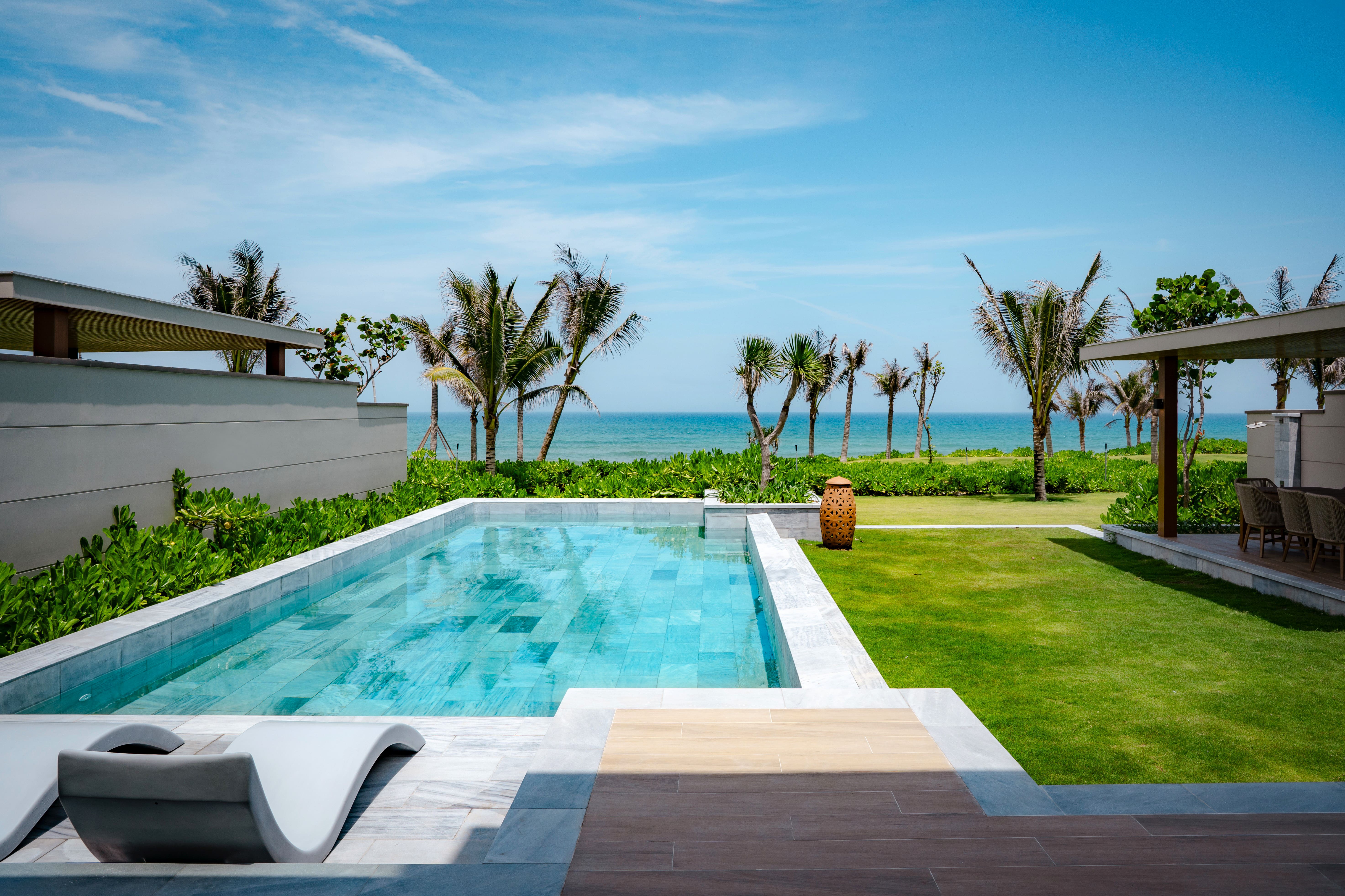 Four-bedroom Beachfront Pool Villa #1