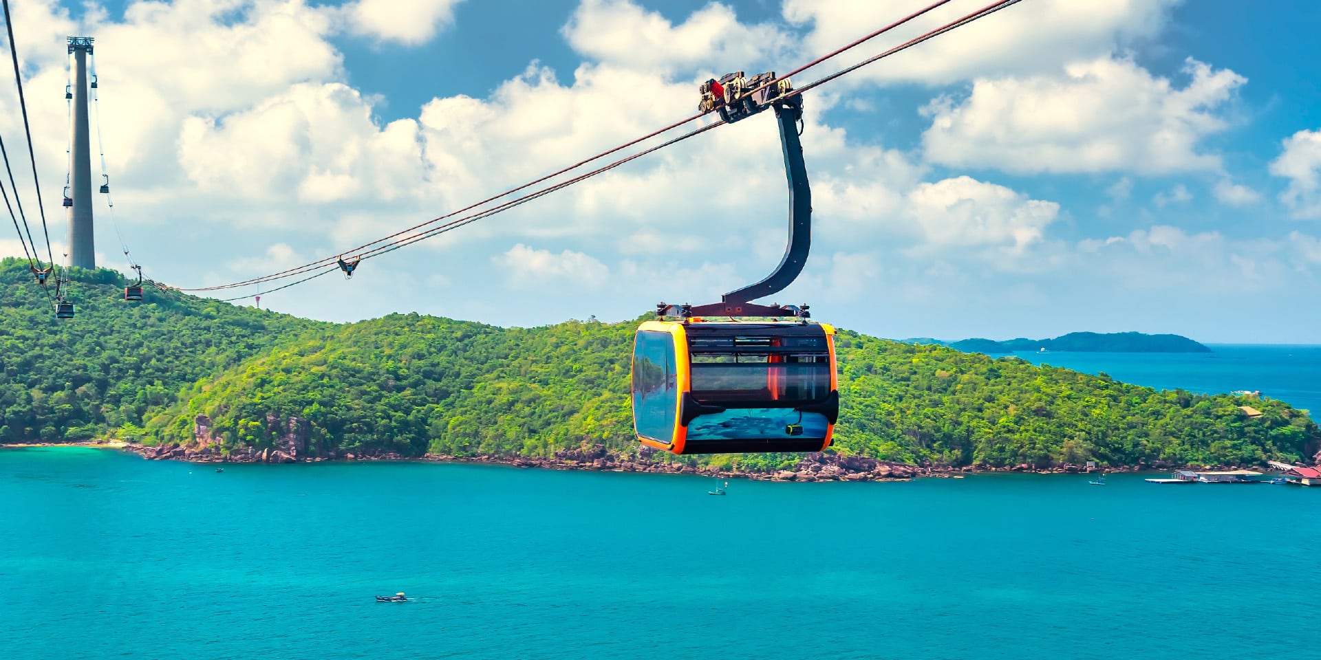 Cáp treo Hòn Thơm Phú Quốc