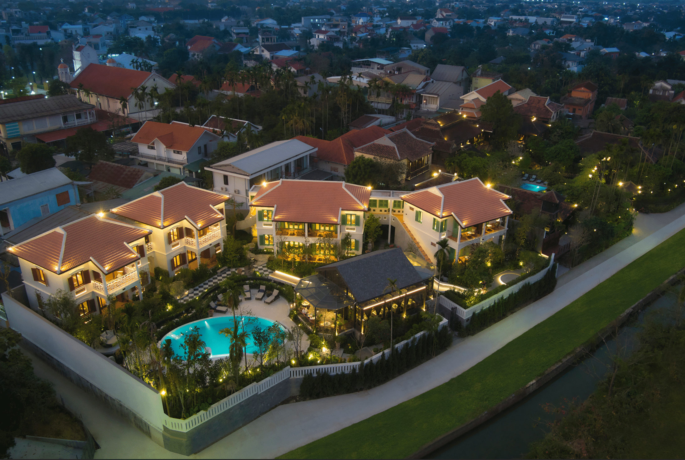 Ancient Hue French Villas