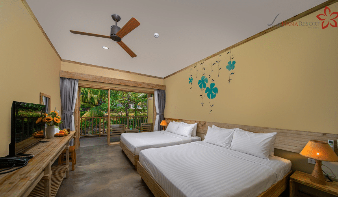 Deluxe Family Garden View #3