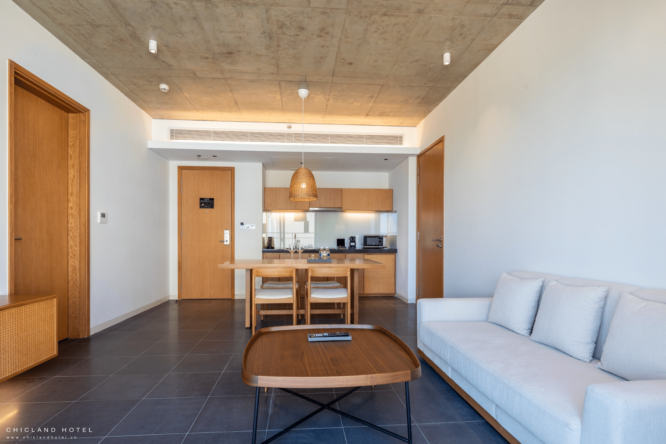 Bàng Biển ban công (Double)  One Bedroom Apartment with Balcony #3