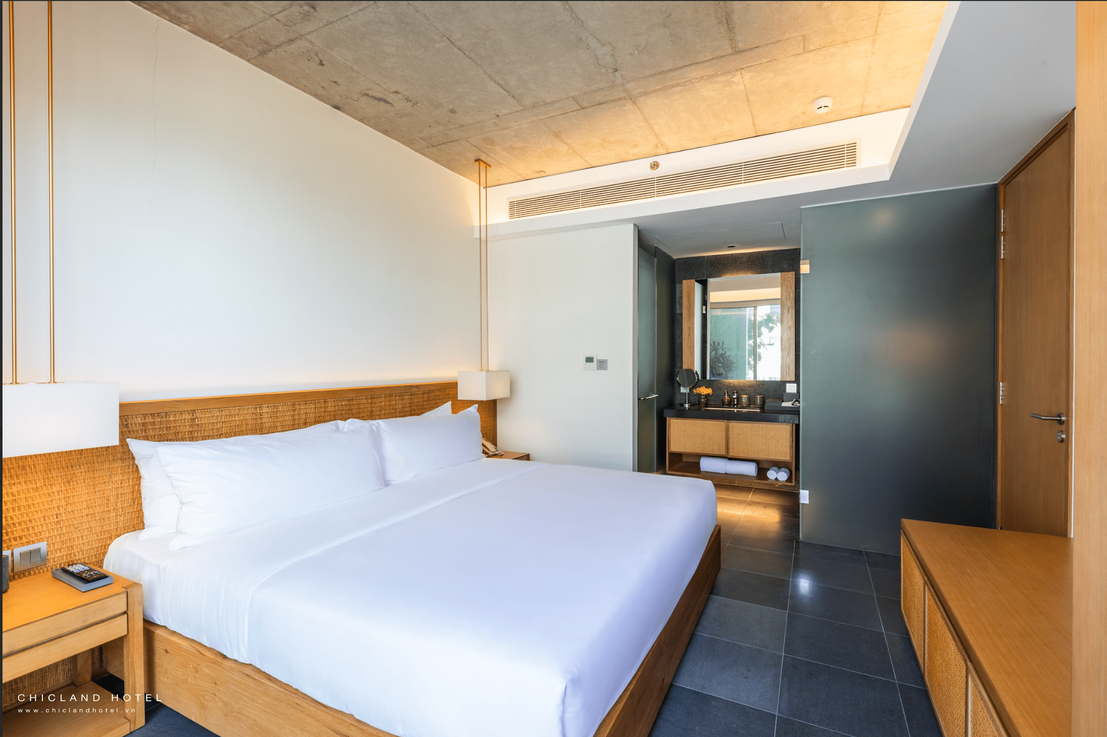 Bàng Biển ban công (Double)  One Bedroom Apartment with Balcony #5