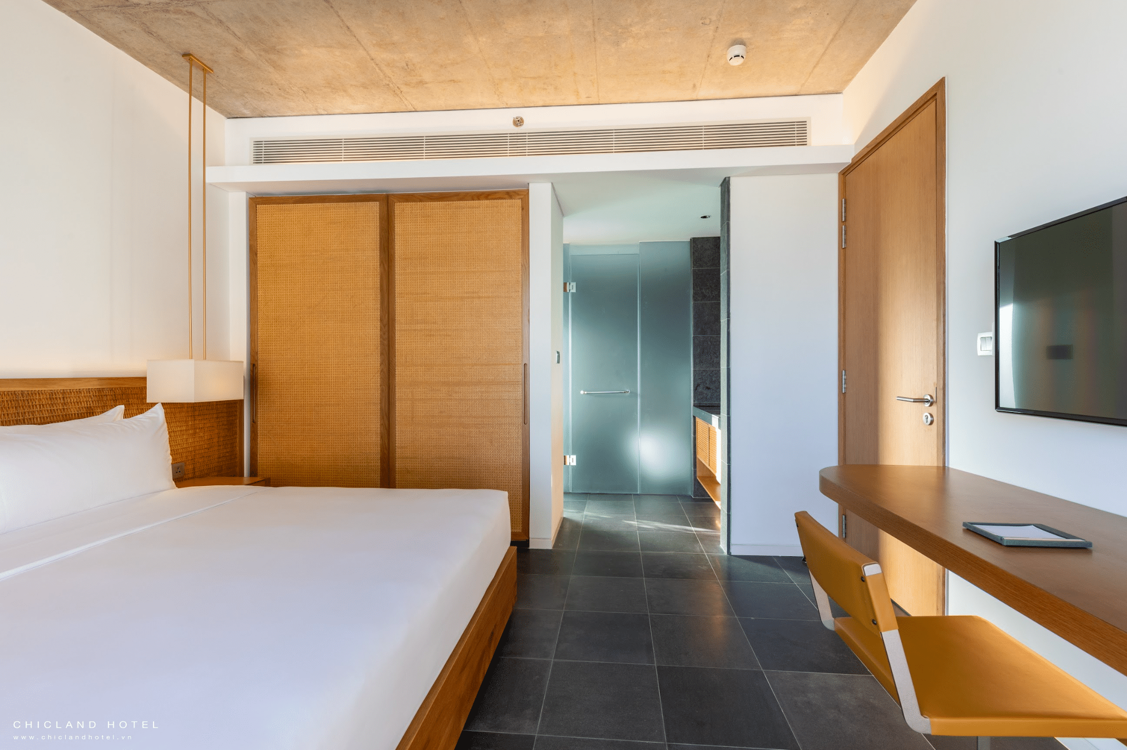Bàng Biển ban công (Double)  One Bedroom Apartment with Balcony #4