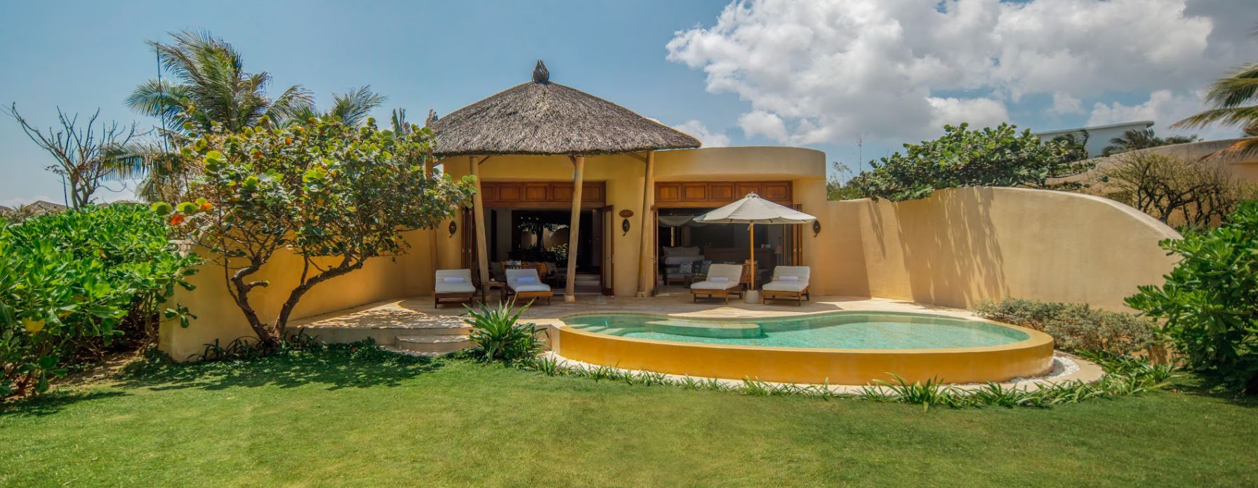 Beach Front Two-Bedroom Pool Villa #1