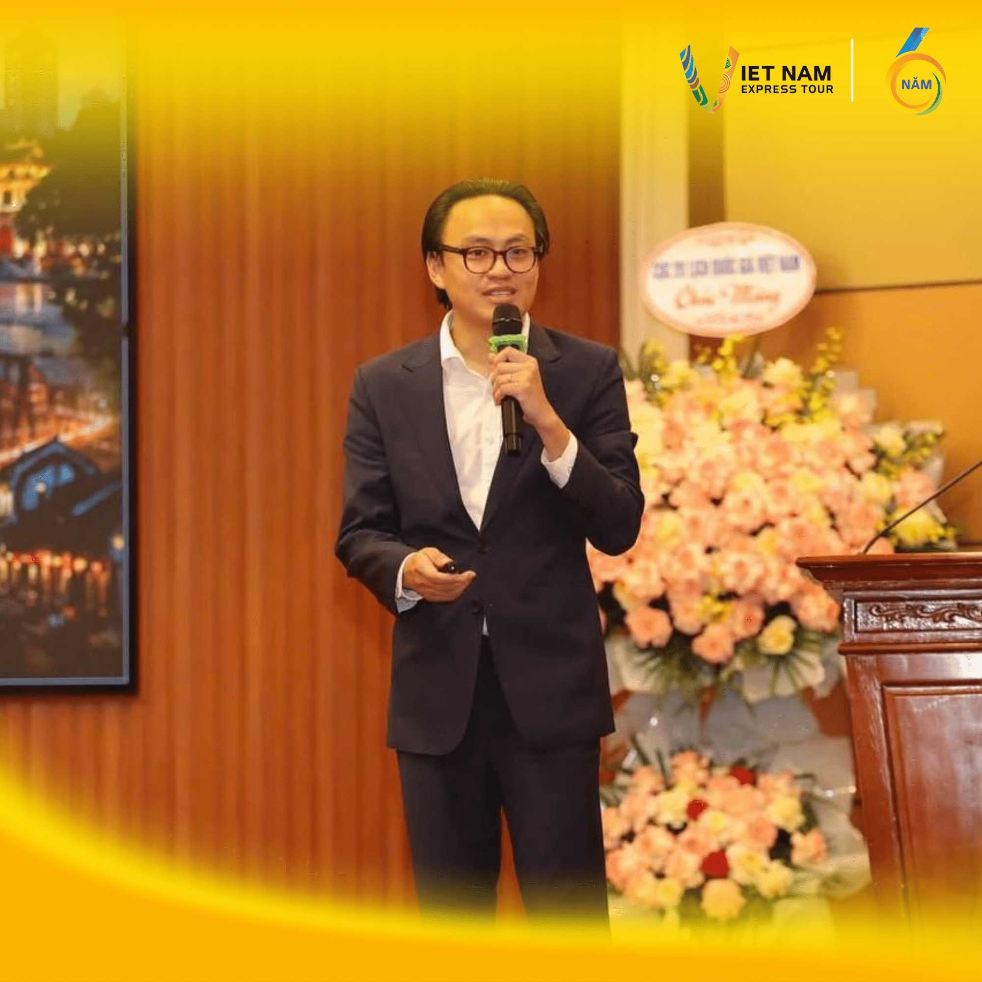 CHỦ TỊCH VNEXPRESSTOUR ĐẶNG DUY TRUNG HIẾU CHIA SẺ MÔ HÌNH ỨNG DỤNG AI – MỞ RA HƯỚNG ĐI MỚI CHO DOANH NGHIỆP DU LỊCH