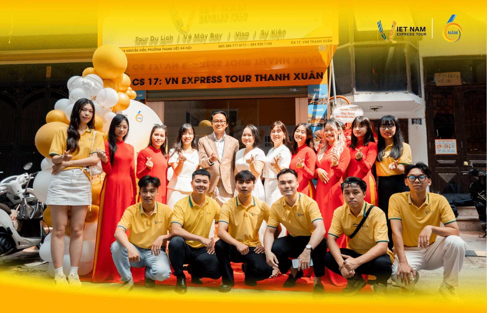 RECAP LỄ KHAI TRƯƠNG CHI NHÁNH 17 THANH XUÂN – VIETNAM EXPRESS TOUR