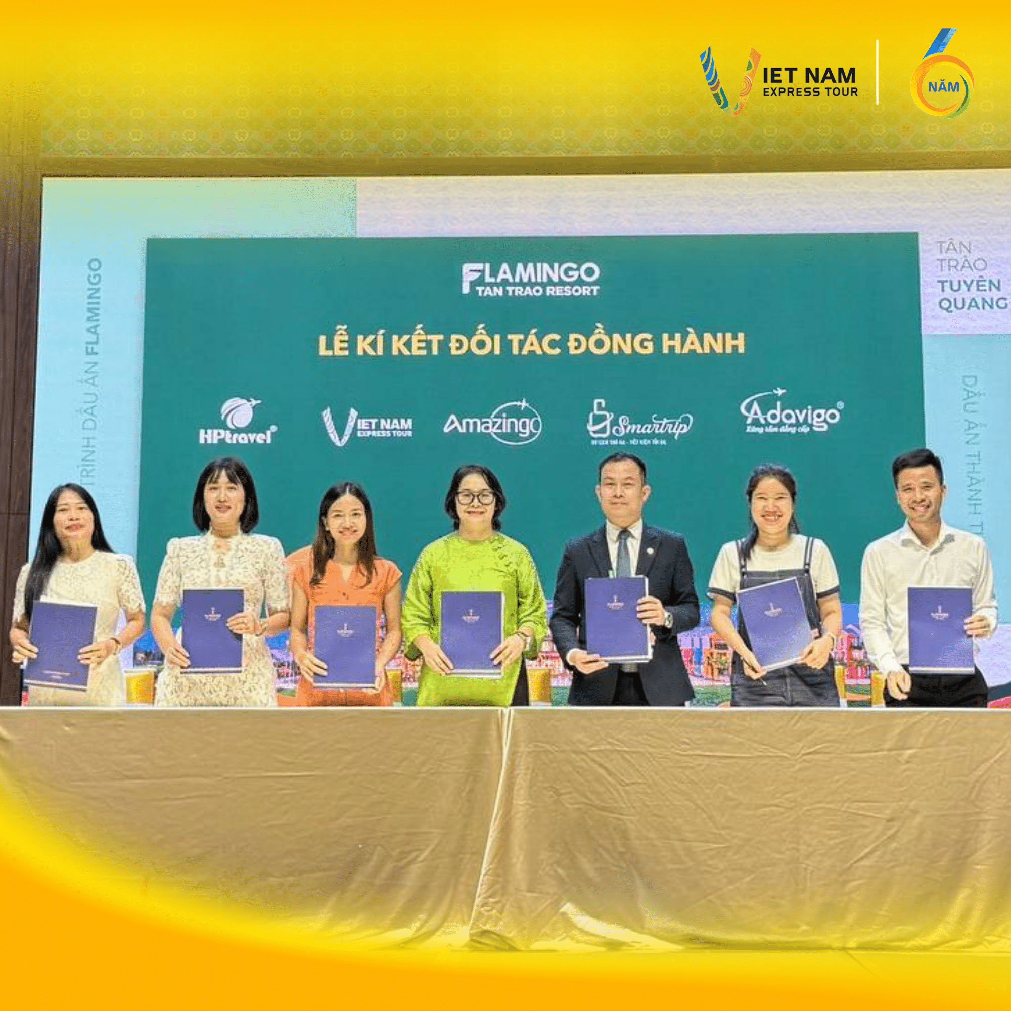 VNEXPRESS TOUR TIẾP TỤC ĐỒNG HÀNH CÙNG FLAMINGO, TRỞ THÀNH ĐỐI TÁC CHIẾN LƯỢC NĂM 2027