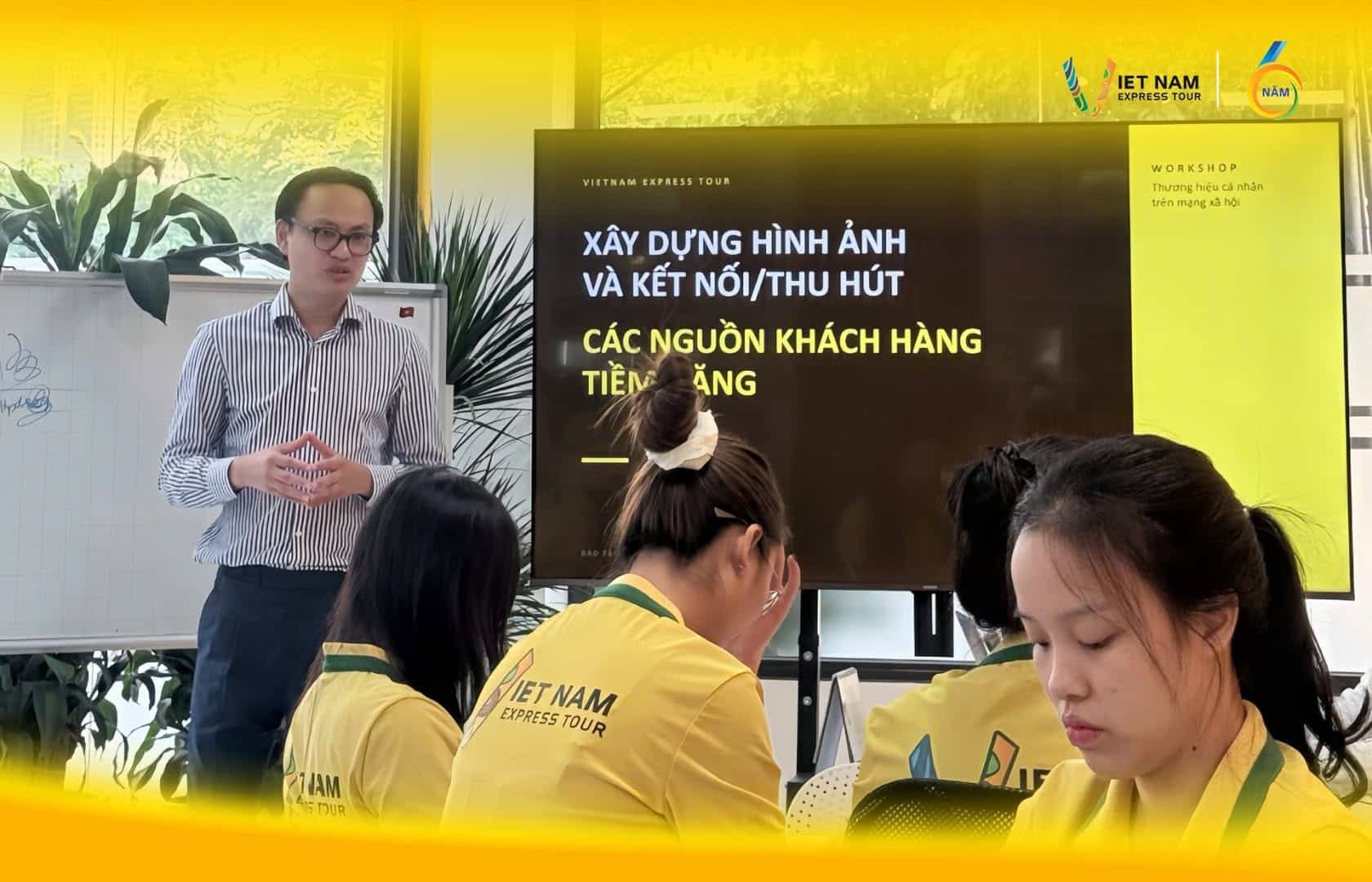 VNEXPRESSTOUR TỔ CHỨC ĐÀO TẠO NỘI BỘ: XÂY DỰNG HÌNH ẢNH CÁ NHÂN VÀ PHÁT TRIỂN NGUỒN KHÁCH HÀNG