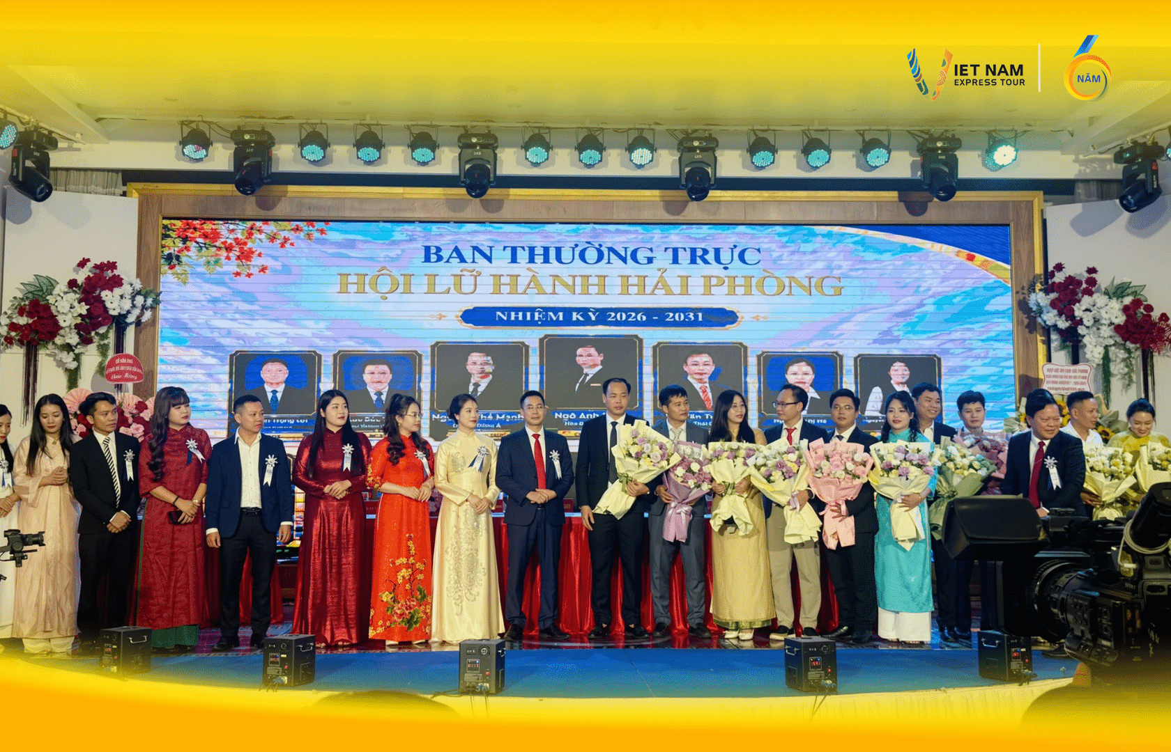 VNEXPRESSTOUR HẢI DƯƠNG THAM DỰ SỰ KIỆN RA MẮT CHI HỘI LỮ HÀNH HẢI PHÒNG, NHIỆM KỲ 2026–2031